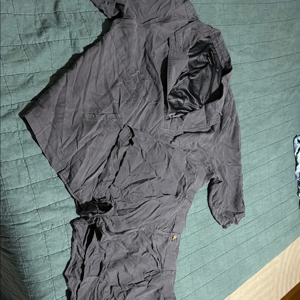 Torrid Charcoal Jacket and Shorts Ensemble